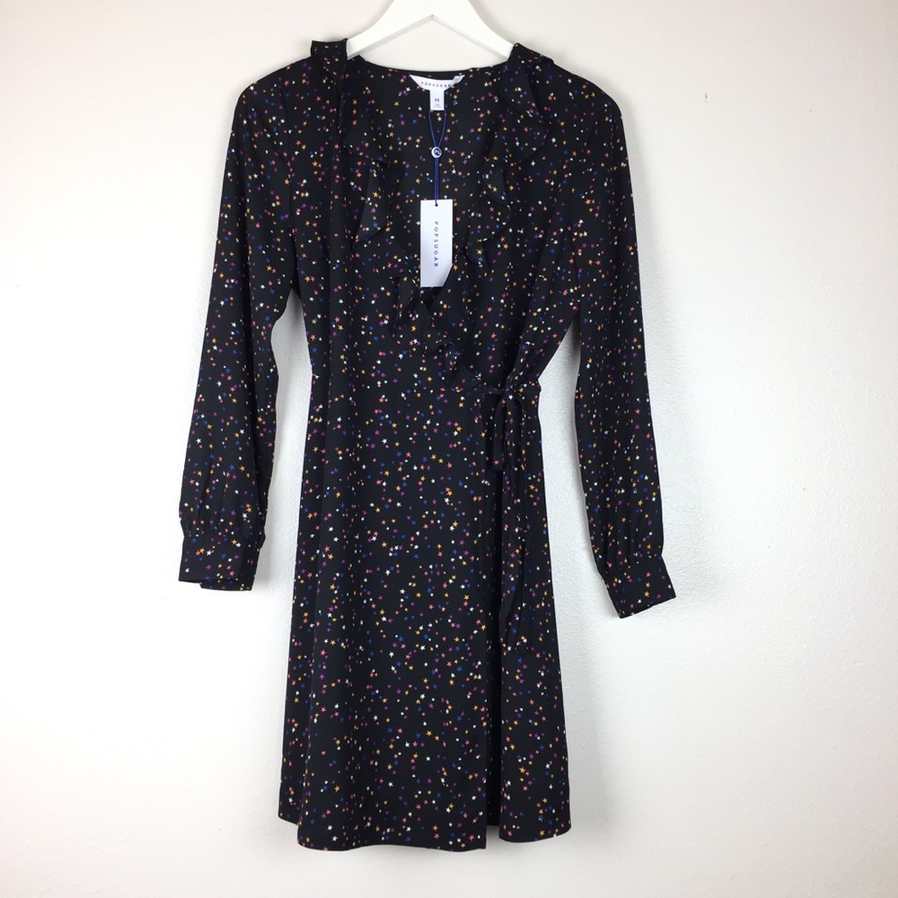 NWT | Wrap Dress | In the Stars Print | M